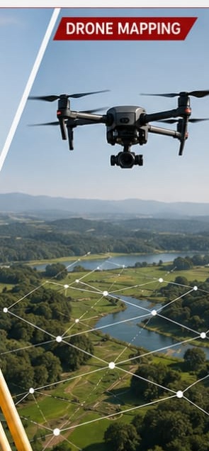 Drone surveying and mapping